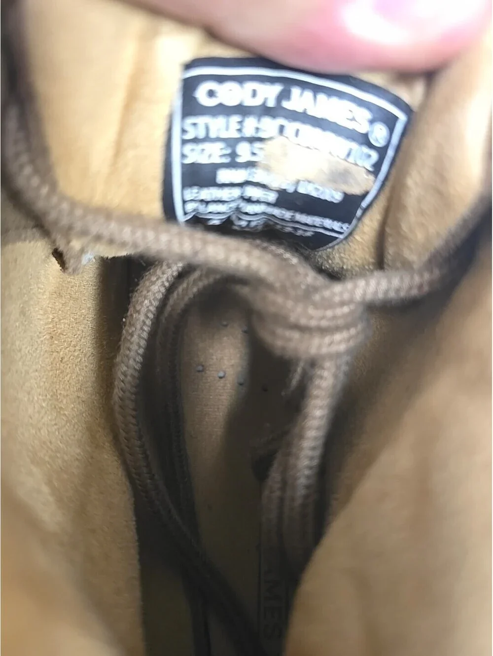 Cody James Men's Casual Driver Composite Toe Work Shoe Brown Size 9.5D